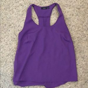 Purple dress tank top